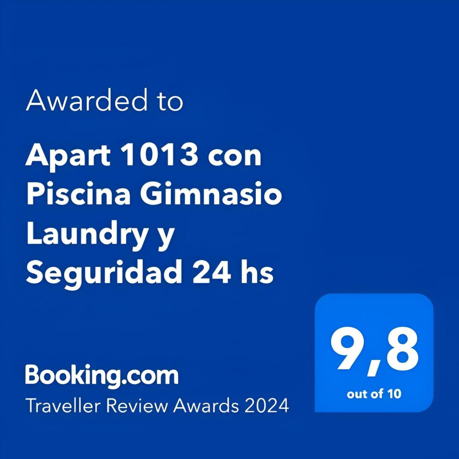 Apart 1013 Con Piscina Gimnasio Laundry Y Seguridad 24 Hs Buenos Aires Exteriér fotografie