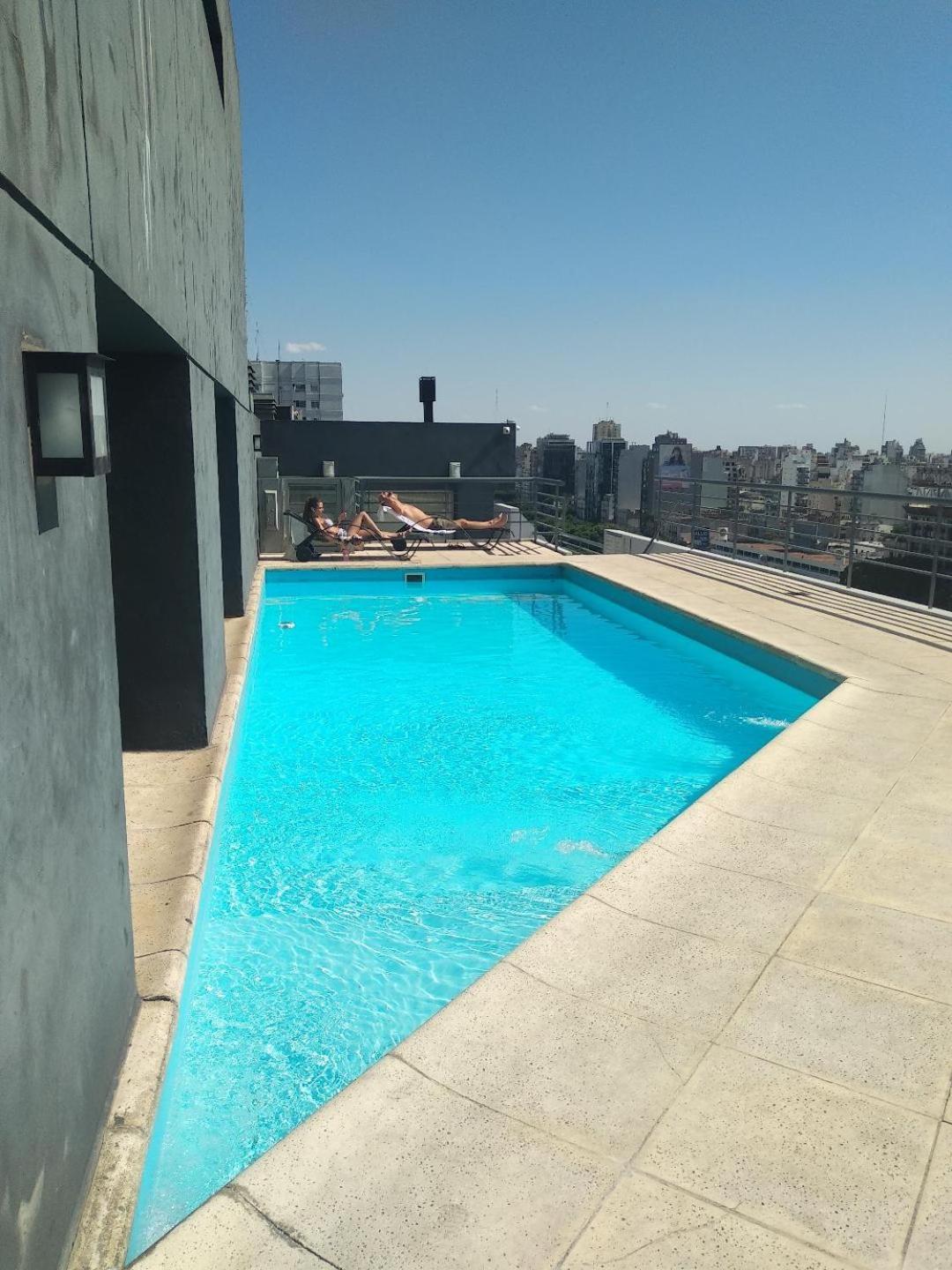 Apart 1013 Con Piscina Gimnasio Laundry Y Seguridad 24 Hs Buenos Aires Exteriér fotografie